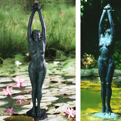 Bermuda Sophia Statuette Water Feature