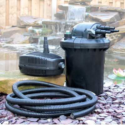pondxpert easypond 4500 pump & filter set