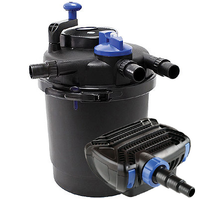  pondxpert spinclean  6000 filter & ultraflow 3600 pump set