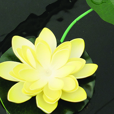 pondxpert solar lilies (set of 3)