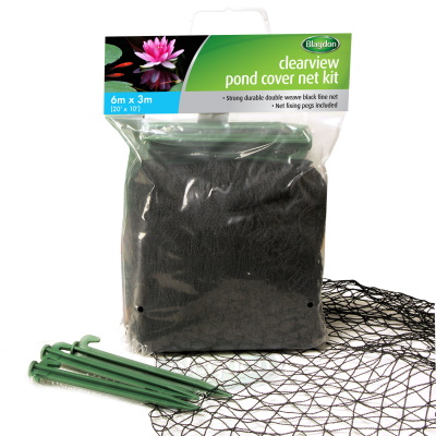blagdon clearview pond cover net (6m x 3m)