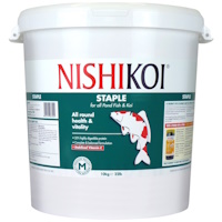 Click to view product details and reviews for Nishikoi Staple 10kg Food Pellets Medium.