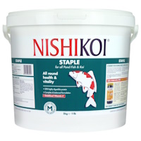 Click to view product details and reviews for Nishikoi Staple 5kg Food Pellets Medium.