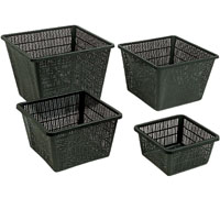 Click to view product details and reviews for Ubbink Small Square Planting Basket 19 X 10cm.