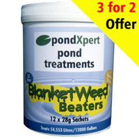 PondXpert BlanketWeed Beater 12 Sachets - 3 for 2  DEAL