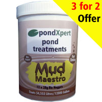 PondXpert Mud Maestro - 12 nugget pack - 3 for 2 Deal