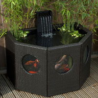 Other Garden Equipment & Decoration Blagdon Affinity Pond - Complete Self Contained Pond - Half Moon