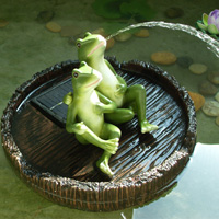 PondXpert Solar Pond Spitter - Frog Boys