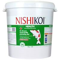 Click to view product details and reviews for Nishikoi Health Food 10kg Pellets Medium.