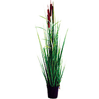 Click to view product details and reviews for Velda Bulrush Artificial Plant Small.