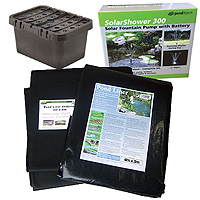 Image of PondXpert EcoFilter 2000 Pond Kit with 4 x 3m Liner & Underlay