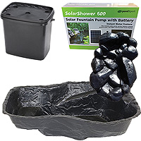 Image of PondXpert EcoFilter 4000 Pond Kit with Preformed Pond & Waterfall