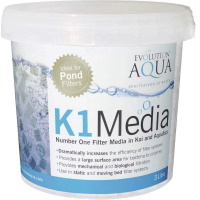 Image of Evolution Aqua Kaldnes K1 Bio Media (3 Litres)
