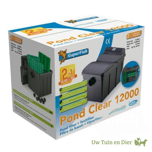 Image of SuperFish Pond Clear 12000 Filter (13w UVC)