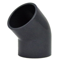 Image of PondXpert 45 Degrees Grey Elbow (75mm)