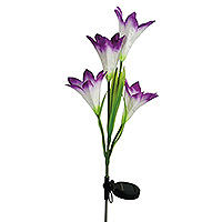 Image of PondXpert Solar Lily Flower (Purple, Single)