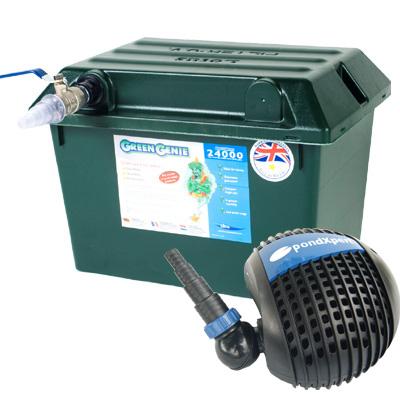 Lotus Green Genie 24000 Filter & PondXpert UltraFlow 6000 Pump Set Thumbnail Image Lotus Green Genie 24000 Filter & PondXpert UltraFlow 6000 Pump Set Thumbnail Image