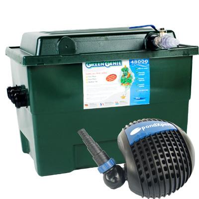 Lotus Green Genie 48000 Filter & PondXpert UltraFlow 10000 Pump Set Thumbnail Image Lotus Green Genie 48000 Filter & PondXpert UltraFlow 10000 Pump Set Thumbnail Image
