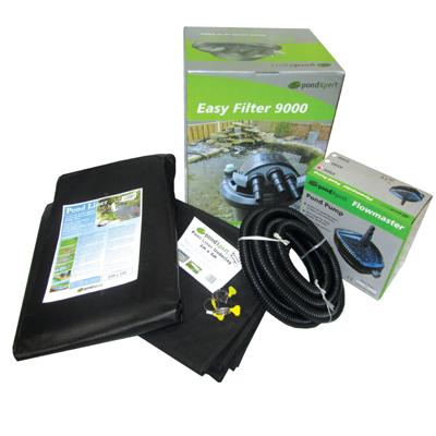 PondXpert EasyPond 8000 Pond Kit with Liner & Underlay Thumbnail Image PondXpert EasyPond 8000 Pond Kit with Liner & Underlay Thumbnail Image