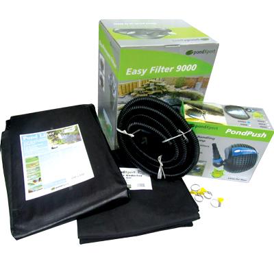 PondXpert EasyPond 9000 Pond Kit with Liner & Underlay Thumbnail Image PondXpert EasyPond 9000 Pond Kit with Liner & Underlay Thumbnail Image
