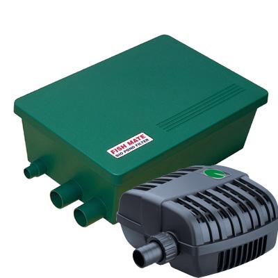 Fish Mate 5000 Filter & PondXpert MightyMite 2500 Pump Set Thumbnail Image Fish Mate 5000 Filter & PondXpert MightyMite 2500 Pump Set Thumbnail Image