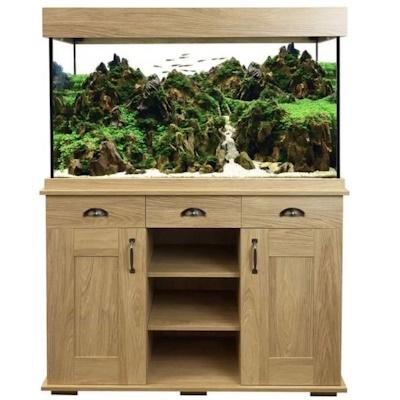 fluval shaker 252l aquarium and cabinet hampshire oak
