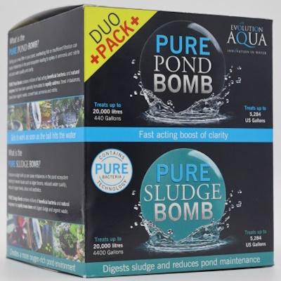 Evolution Aqua PURE Sludge Bomb / Pond Bomb DUO PACK
