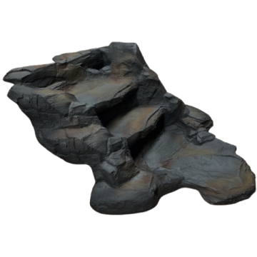 Mega Waterfall Slate One Piece - RUSTIC FINISH, with Hosetail 1