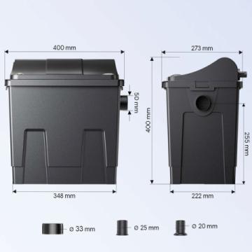 filtobox 8000 dimensions