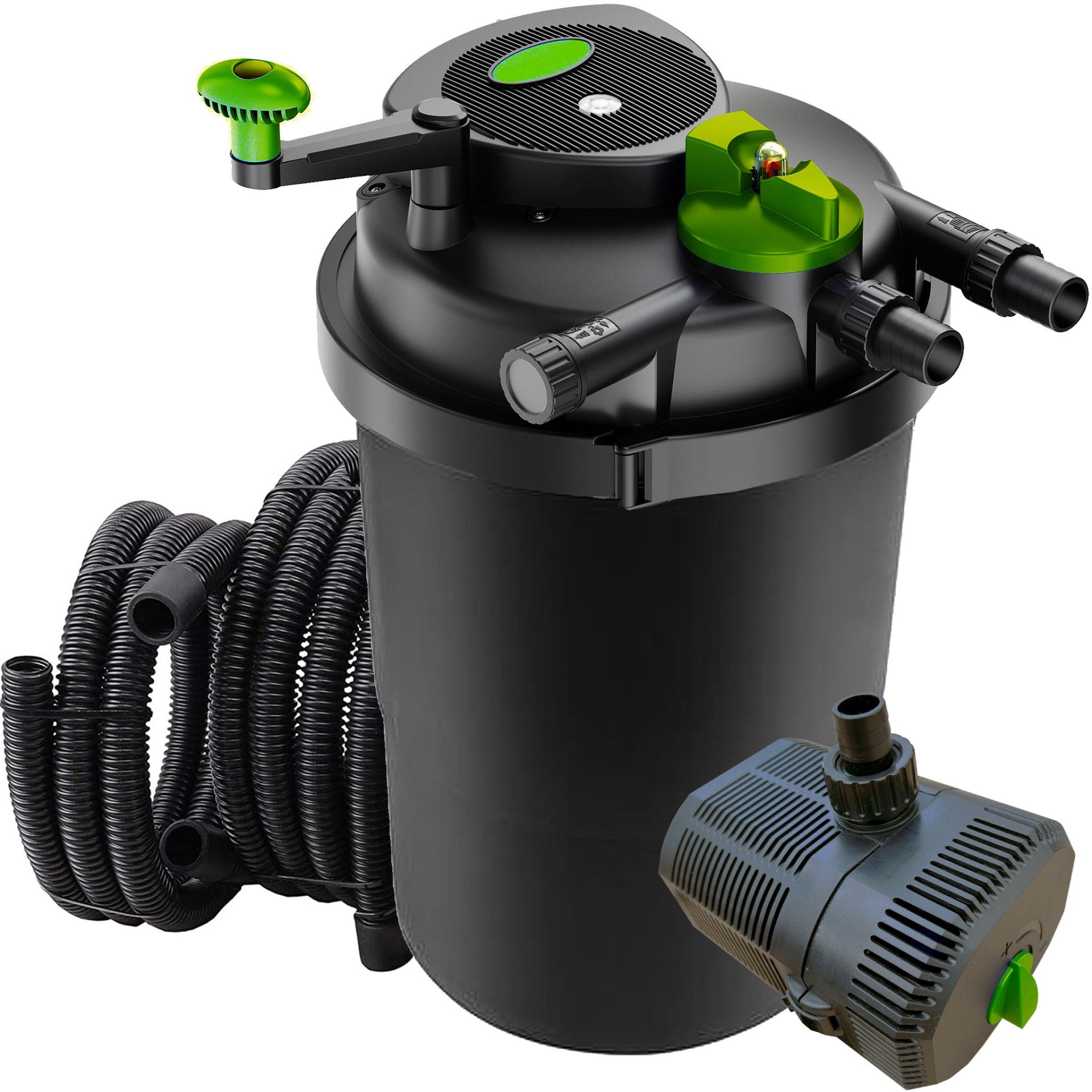 pond pump and filter set 12000