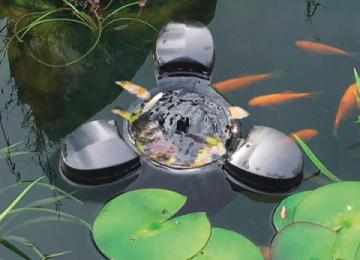 skimmer in use