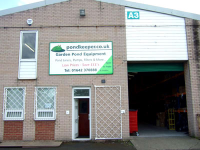 exterior of our warehouse