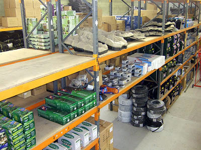 interior of our warehouse