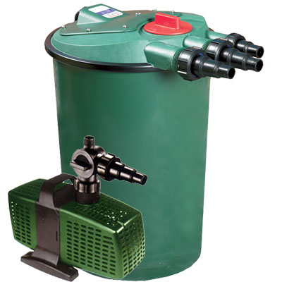 fish mate 30000 pressure filter & 18000 filter pump set