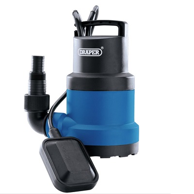 draper 6,480lph pump with float switch (swp120a/98912)