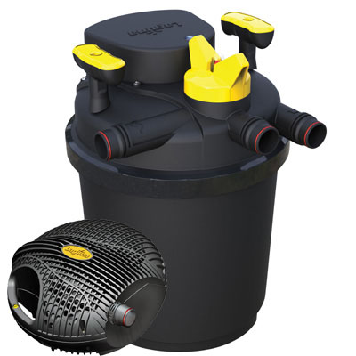 laguna clearflo 10000 pond pump & filter set