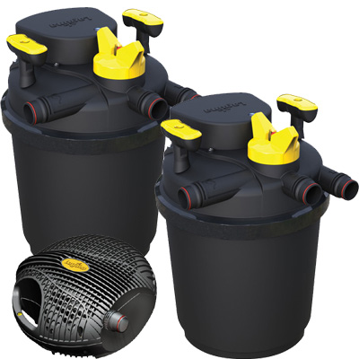 laguna clearflo 20000 pond pump & filter set