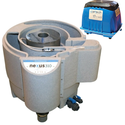 evolution aqua nexus 320 & airtech 130 air pump