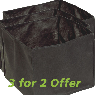 velda large square pond planting bags (30 x 30 x 25cm, 3 for 2)