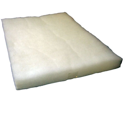 fine white filter mat (large - 43x21 inches)