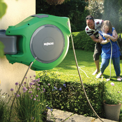 hozelock autoreel 20m - auto rewind garden hose