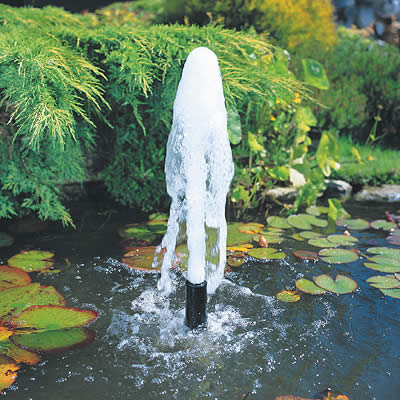 Hozelock Cascade 1500 with LED Fountain & Waterfall Pump Pond Fish Koi Garden