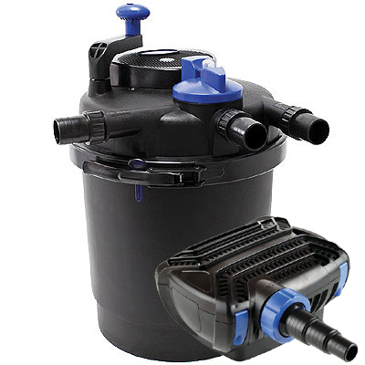 pondxpert spinclean 6000 filter & ultraflow 3600 pump set