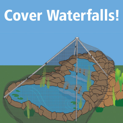 pondxpert pond pyramid shelter net