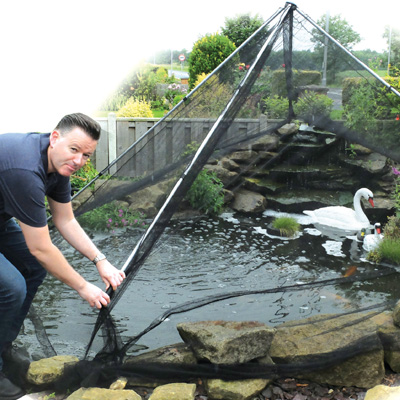 pondxpert pond pyramid shelter net