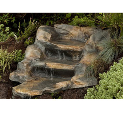 Oase Rockways Rustic Slate Watercourse - One Piece Resin: Waterfall
