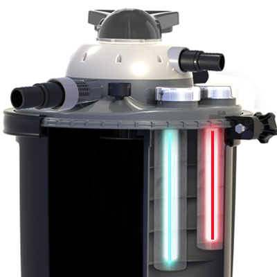 velda clear control 75 filter, pondxpert pondpush pump 10000 & 36w uvc