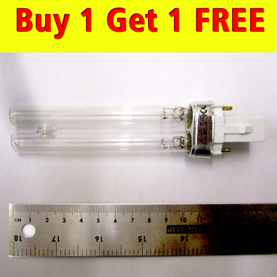 7w single-ended uvc bulb (bogof)