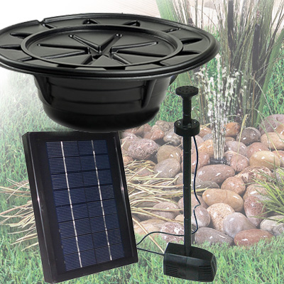 pondxpert solar pebble pond kit 300