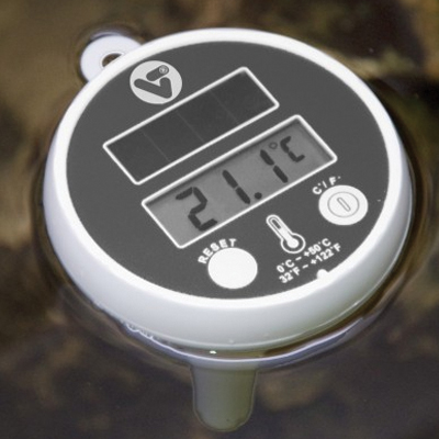 velda solar pond thermometer